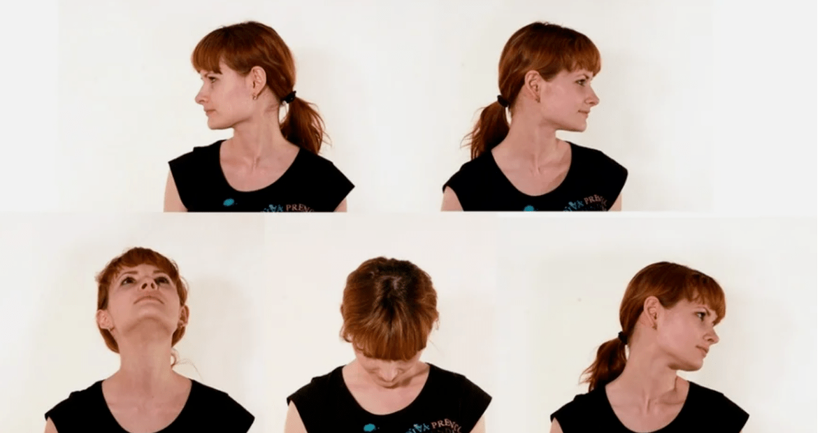 Gymnastics for the cervix osteochondrosis