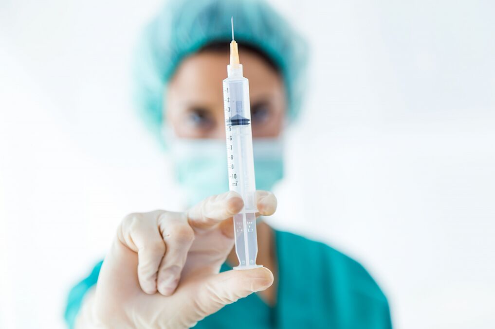 Injections from the Collen joint arthrosis